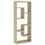 Voir la diapositive 2 : VIDAXL Etagere murale Chene sonoma 36x16x90 cm Bois d'ingenierie