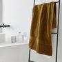 Voir la diapositive 1 : TODAY Serviette de toilette unie en coton 450 g/m²