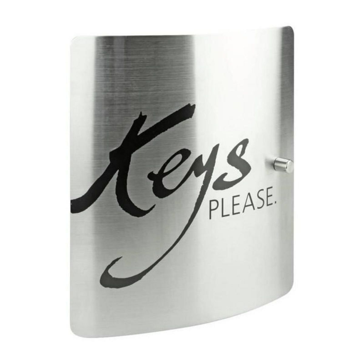 BURG WACHTER Armoire a clé - BURG WACHTER - 6205/10 Ni KEYS PLEASE - Inox, 10 crochets, fermeture aimant réglable