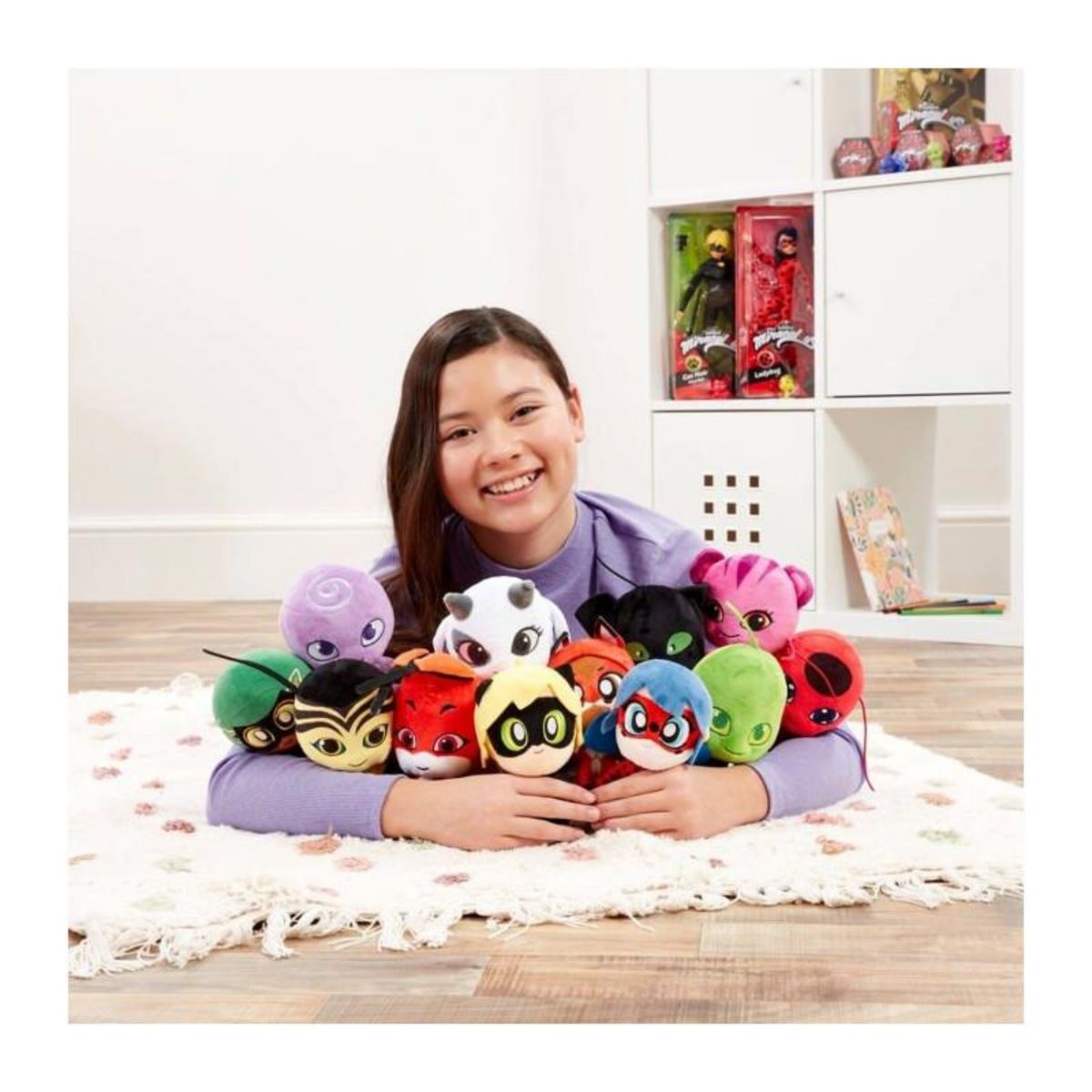 BANDAI Peluche Ziggy 15 cm - BANDAI - Miraculous - Douce peluche Kwami