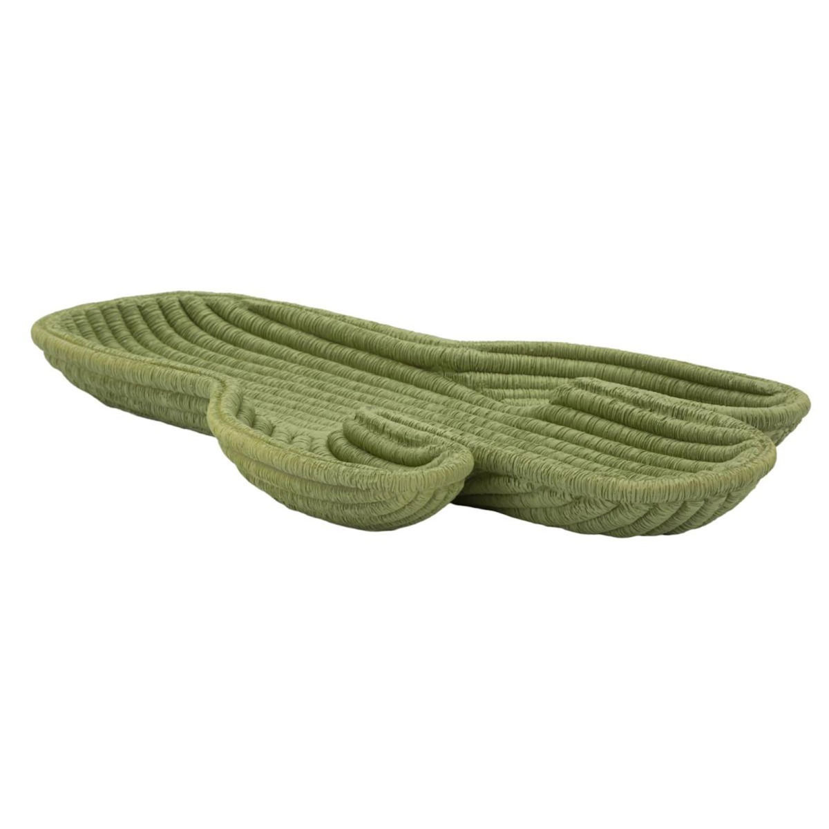 Paris Prix Plateau Déco en Résine  Cactus  34cm Vert