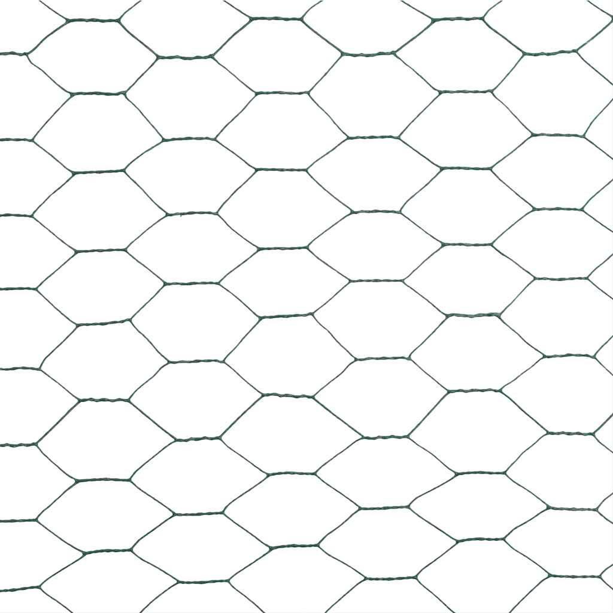 Voir la diapositive 4 : VIDAXL Grillage Acier avec revetement en PVC 25x1,5 m Vert