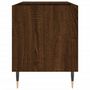 Voir la diapositive 5 : VIDAXL Armoire a disques chene marron 85x38x48 cm bois d'ingenierie