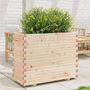 Voir la diapositive 1 : VIDAXL Jardiniere 90x40x72,5 cm bois de pin massif