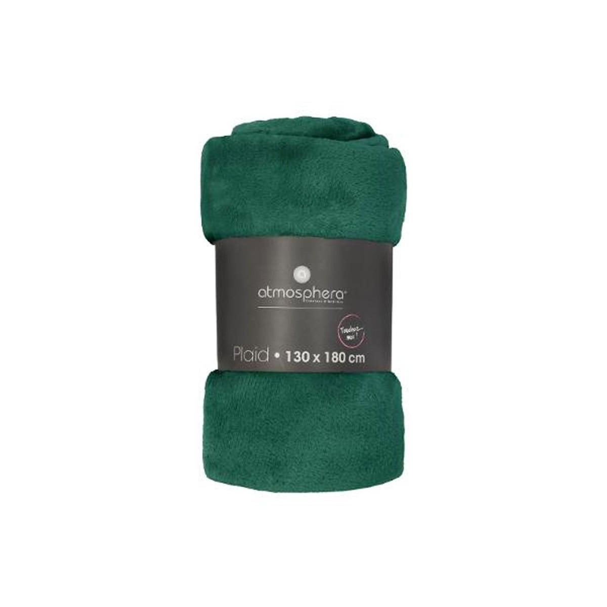 ATMOSPHERA Grand plaid en Flanelle uni