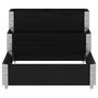 Voir la diapositive 4 : VIDAXL Lit sureleve a 3 niveaux noir 120x80 cm bois de pin massif