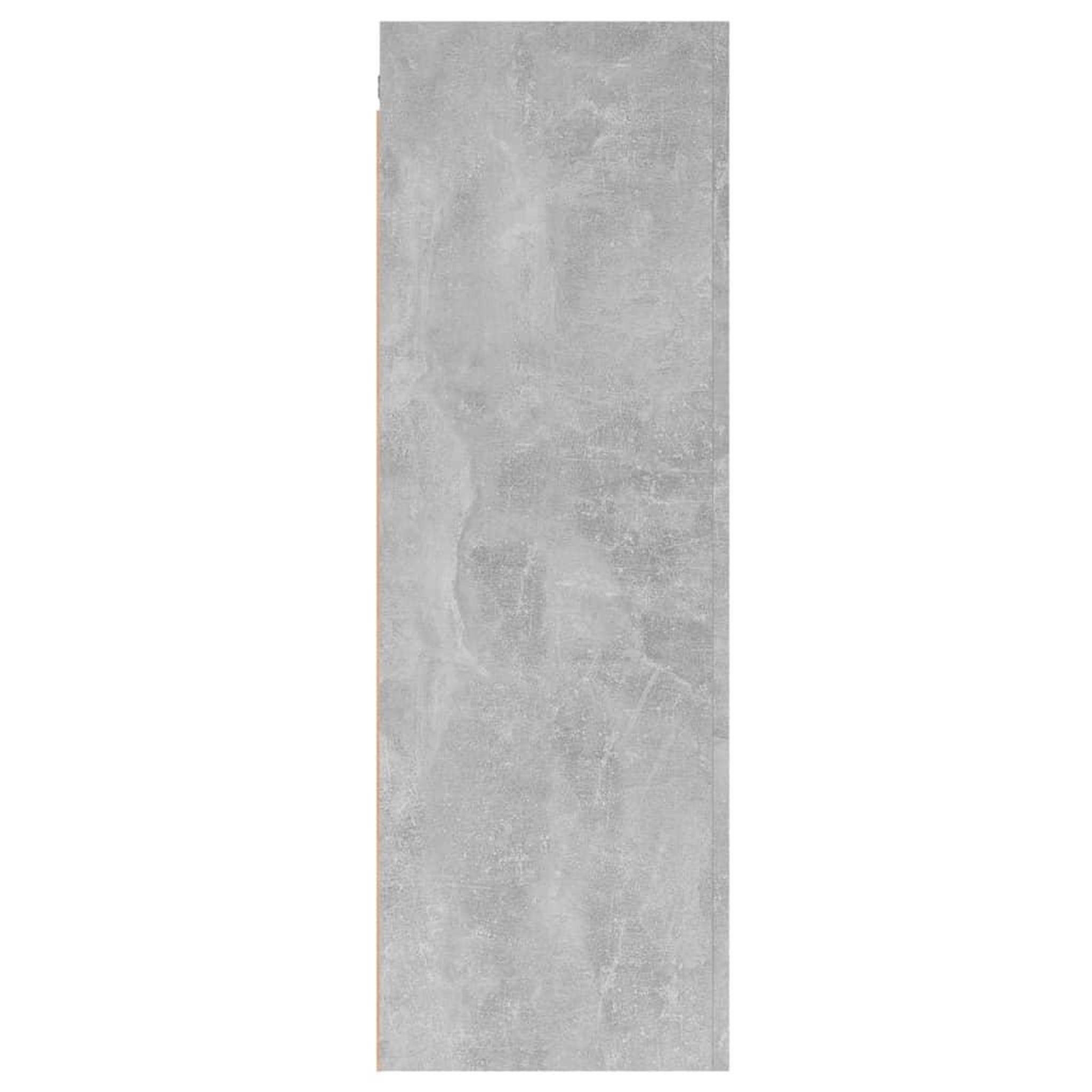 Voir la diapositive 5 : VIDAXL Meubles TV 2 pcs Gris beton 30,5x30x90 cm Bois d'ingenierie