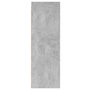 Voir la diapositive 5 : VIDAXL Meubles TV 2 pcs Gris beton 30,5x30x90 cm Bois d'ingenierie