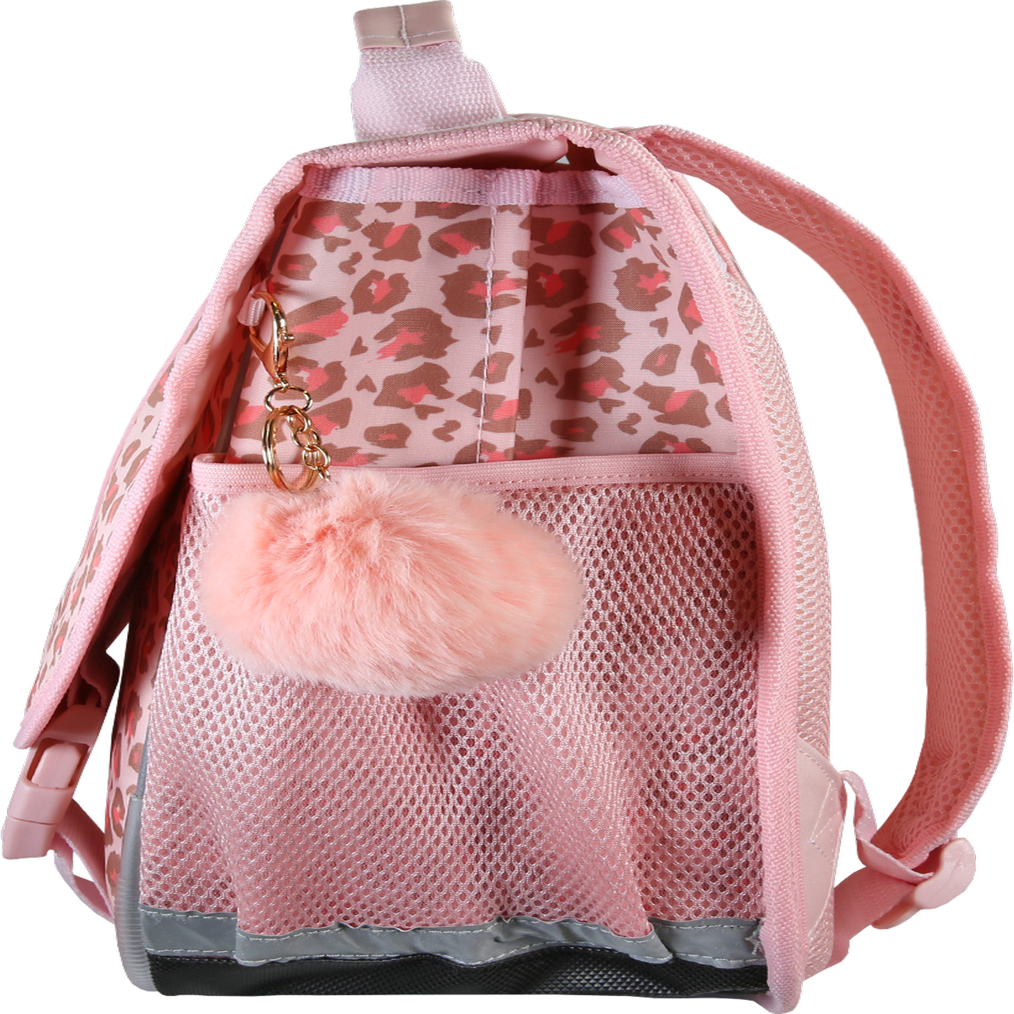Voir la diapositive 3 : Bagtrotter KIP - Cartable scolaire 38 cm Graou - Rose - 2 Compartiments