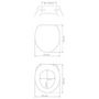 Voir la diapositive 3 : Wenko Abattant WC City - Abaissement automatique - Blanc
