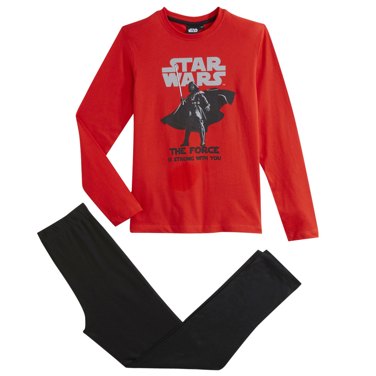 Star Wars STAR WARS CLASSIC VADER WALKER - T-shirt à Manches Longues White Black H3a22o5sz A11