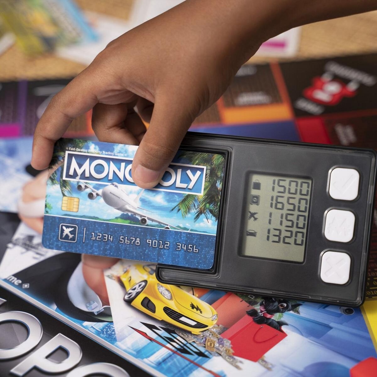 HASBRO Jeu Monopoly Super Electronique