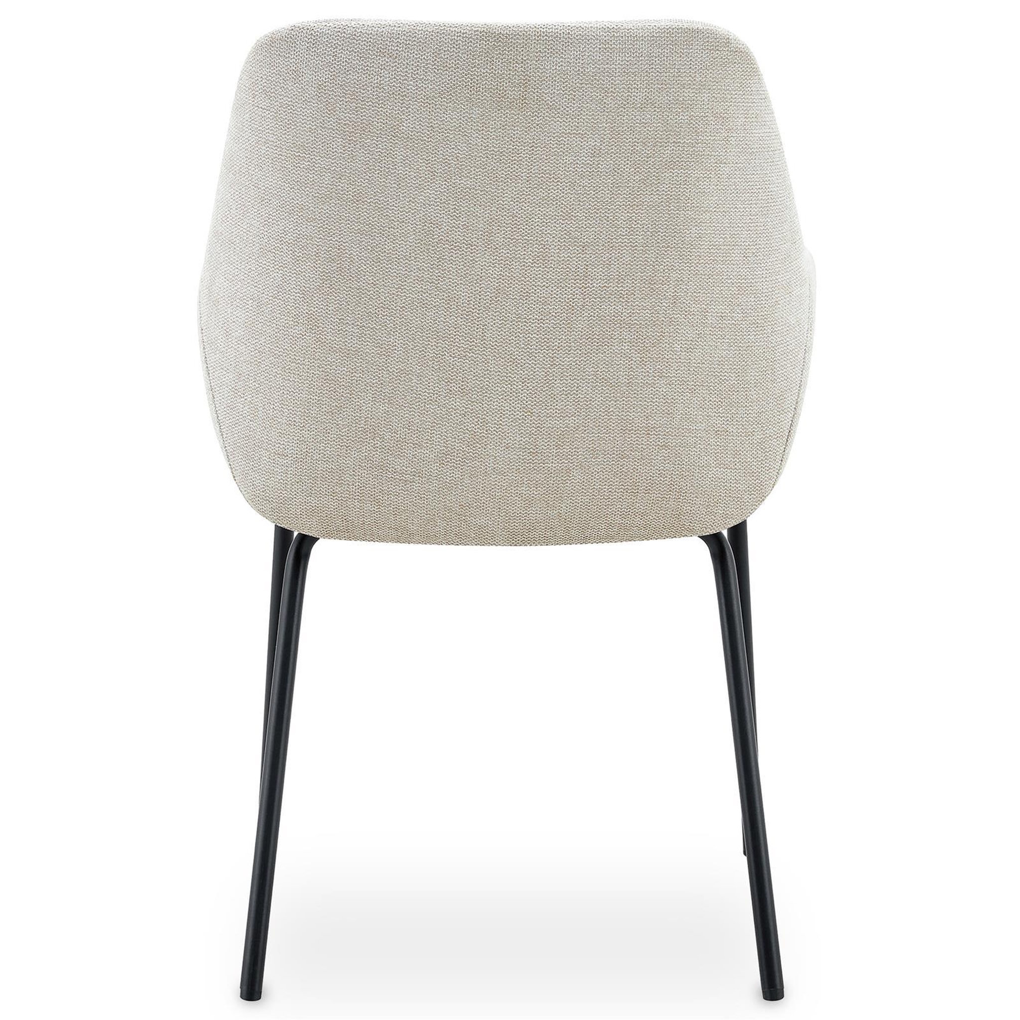 Voir la diapositive 4 : IDIMEX Lot de 2 chaises tursi de salle à manger en tissu