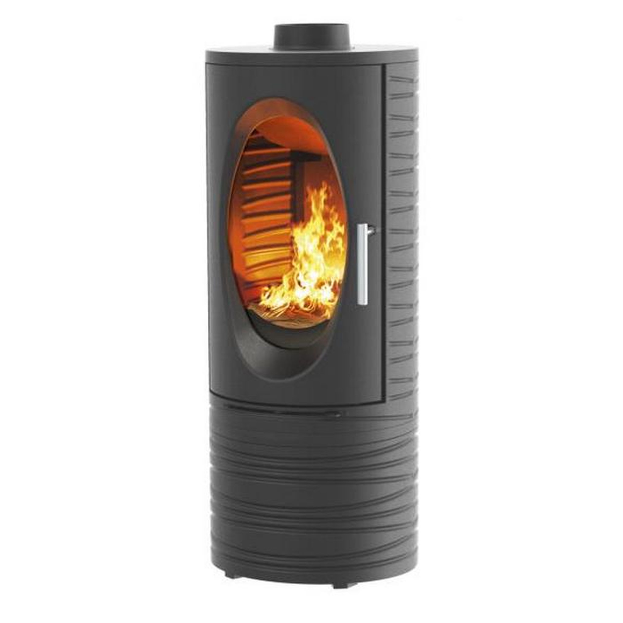 Godin Poêle à bois fonte 7kw noir - 420012