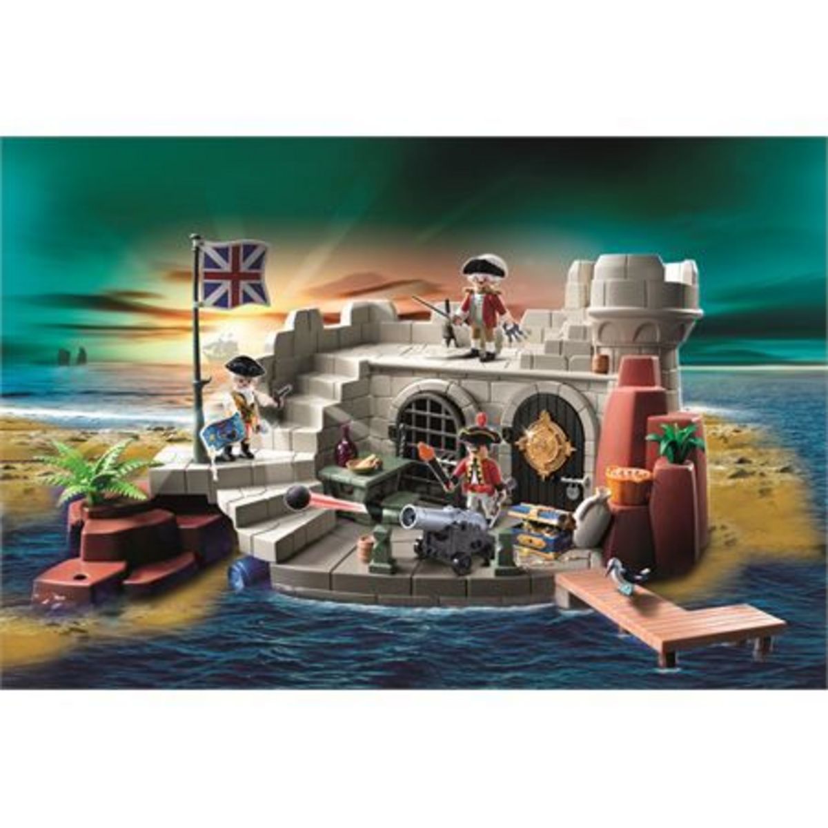 PLAYMOBIL 5139 Fort soldats britanique