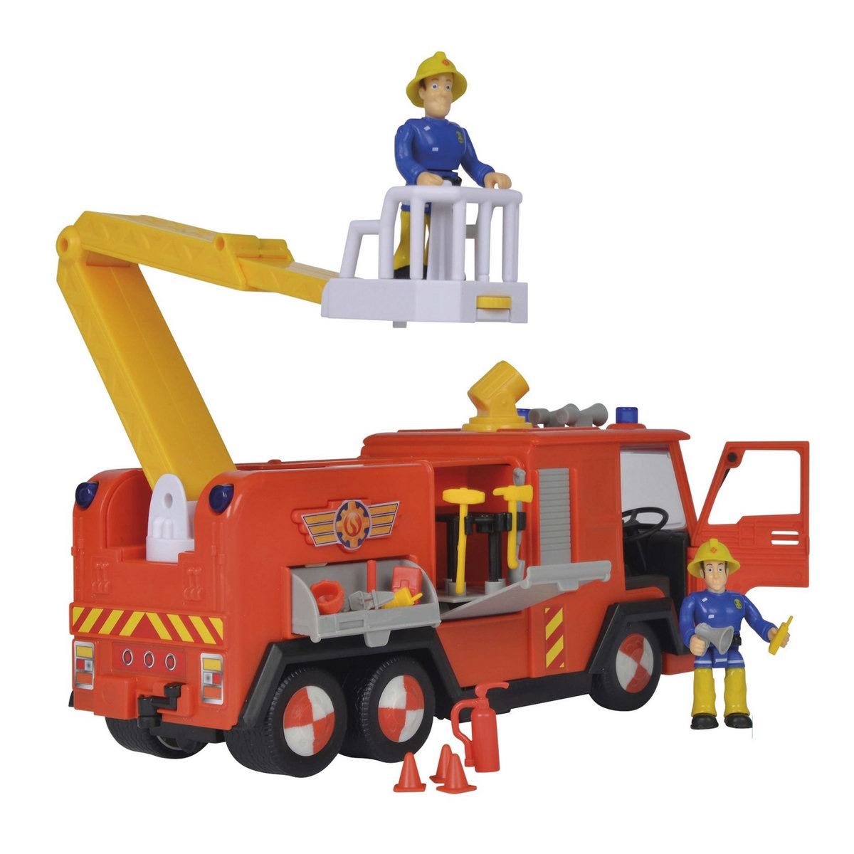 SMOBY Camion interactif Jupiter + figurine - Sam le pompier 