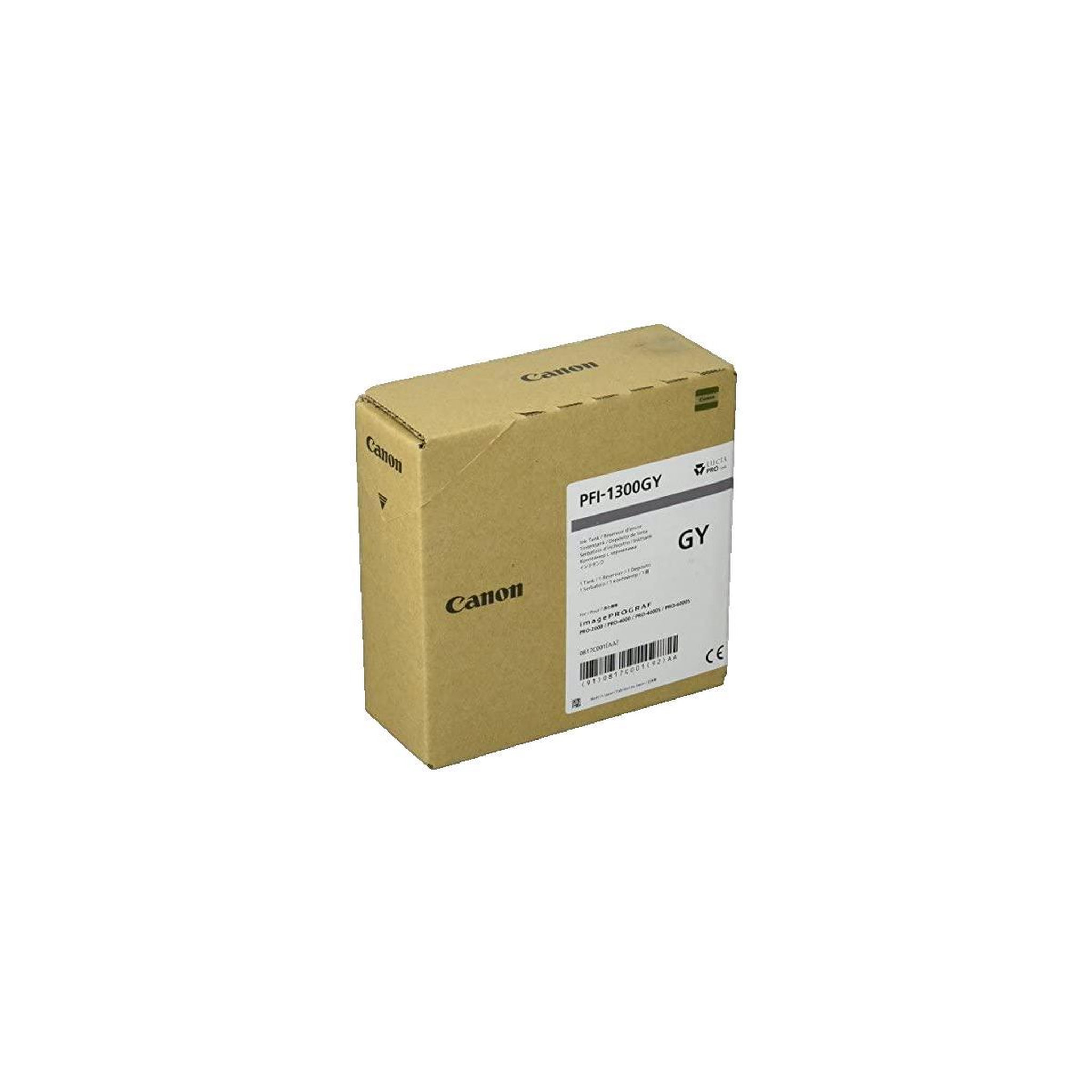 Canon Cartouche d'encre Canon PFI-1300GY Gris 330 ml