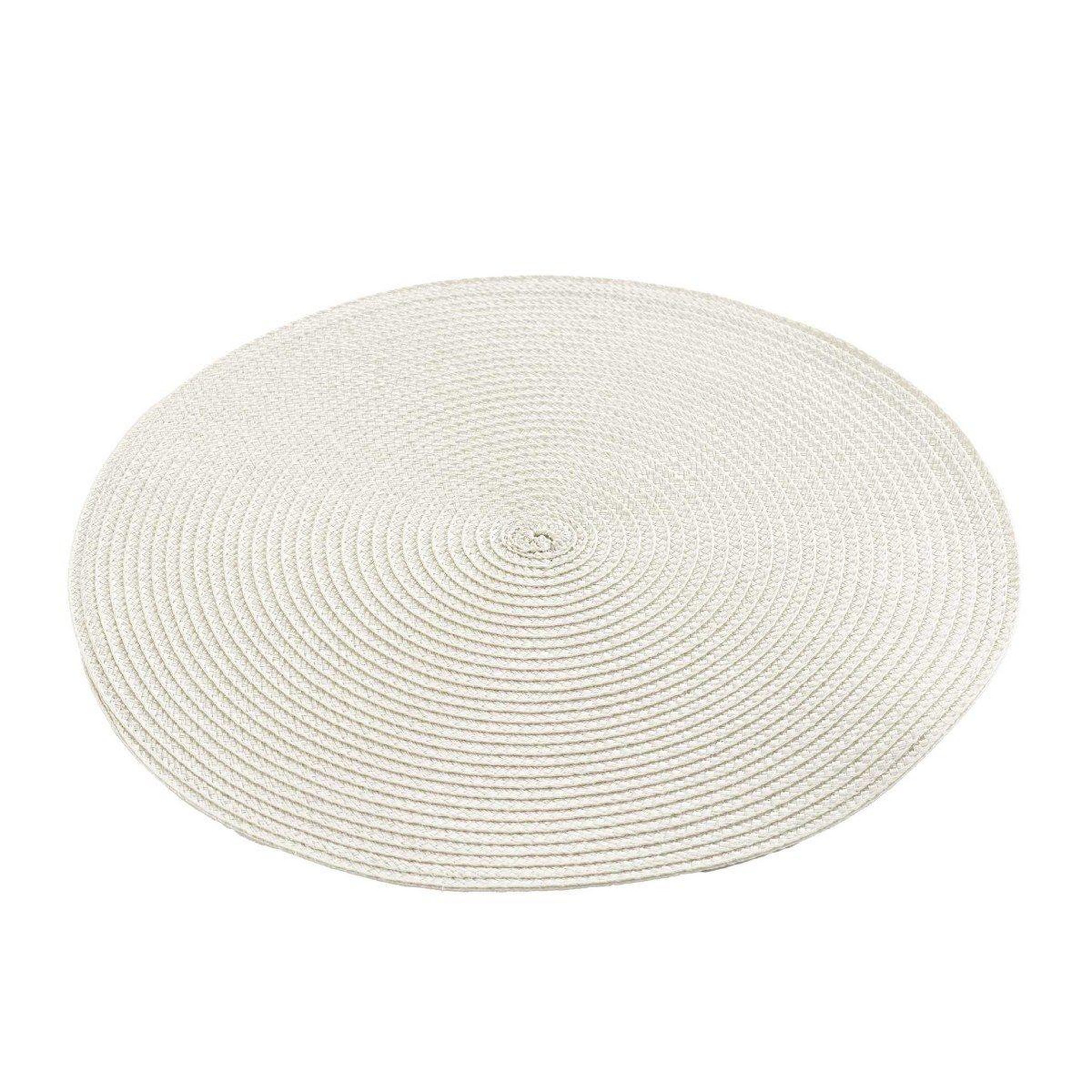 Voir la diapositive 1 : Douceur d'Intérieur Set de table uni  zebulon  35cm ivoire