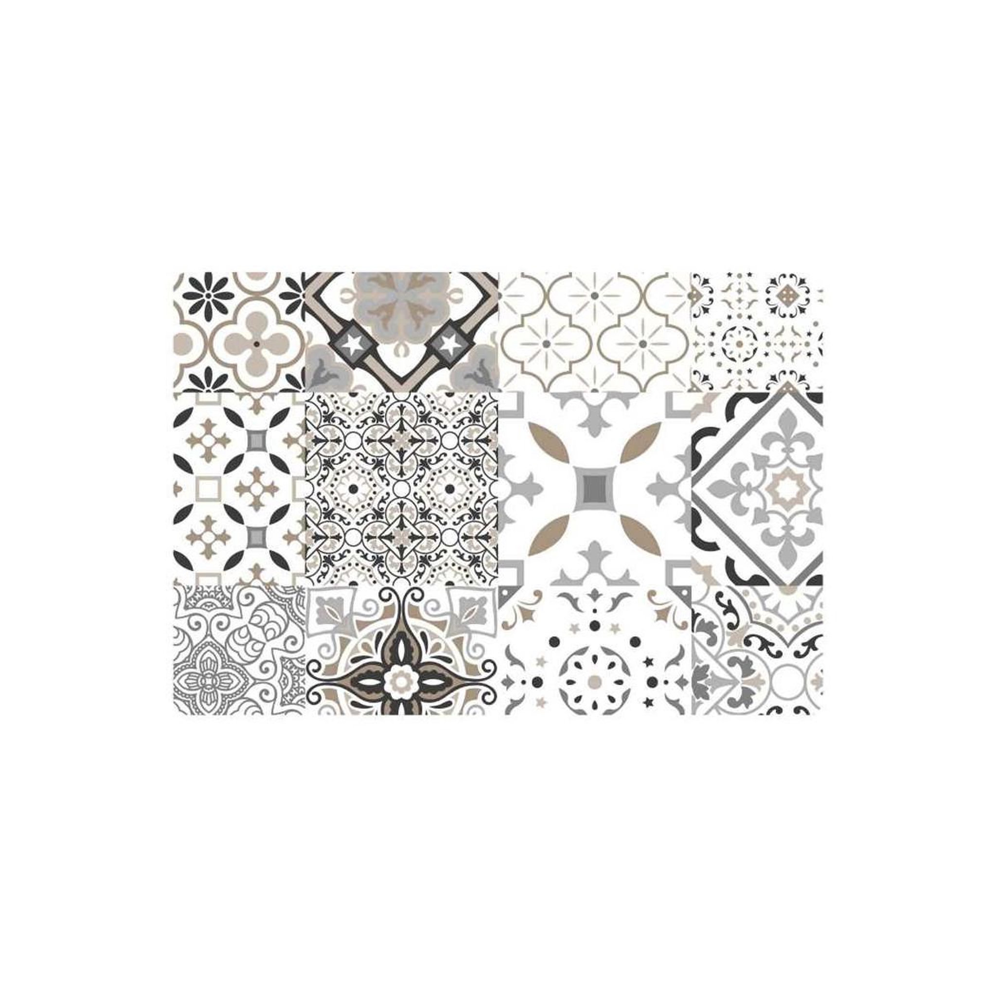 Douceur d'Intérieur Set de table  taormina  30x44cm gris