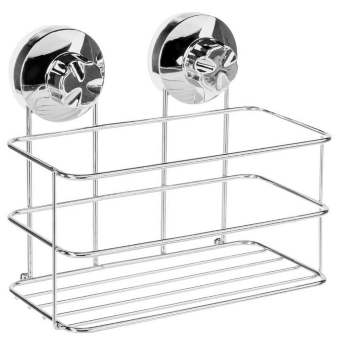 FIVE Panier en Métal  Ventouse  19cm Argent