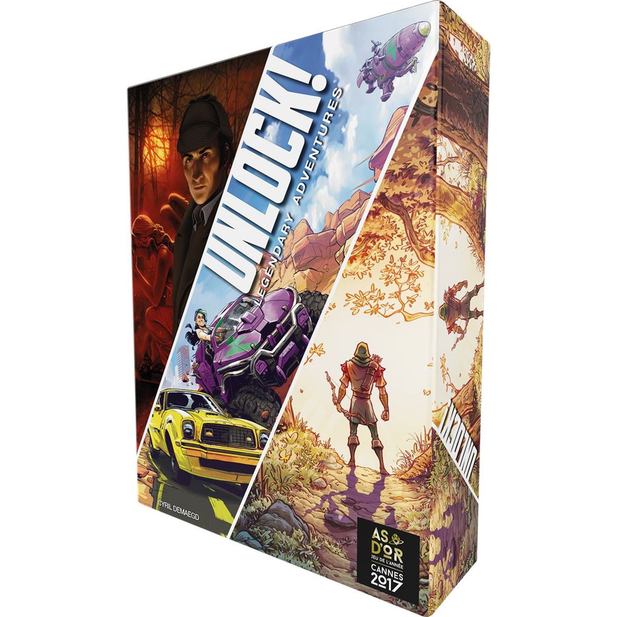 Voir la diapositive 2 : ASMODEE Jeu Unlock Legendary Adventure