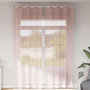Voir la diapositive 1 : VIDAXL Rideaux en voile avec œillets 2 pcs rose clair 140x300 cm