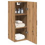 Voir la diapositive 3 : VIDAXL Armoire murale chene artisanal 34,5x34x90 cm bois d'ingenierie