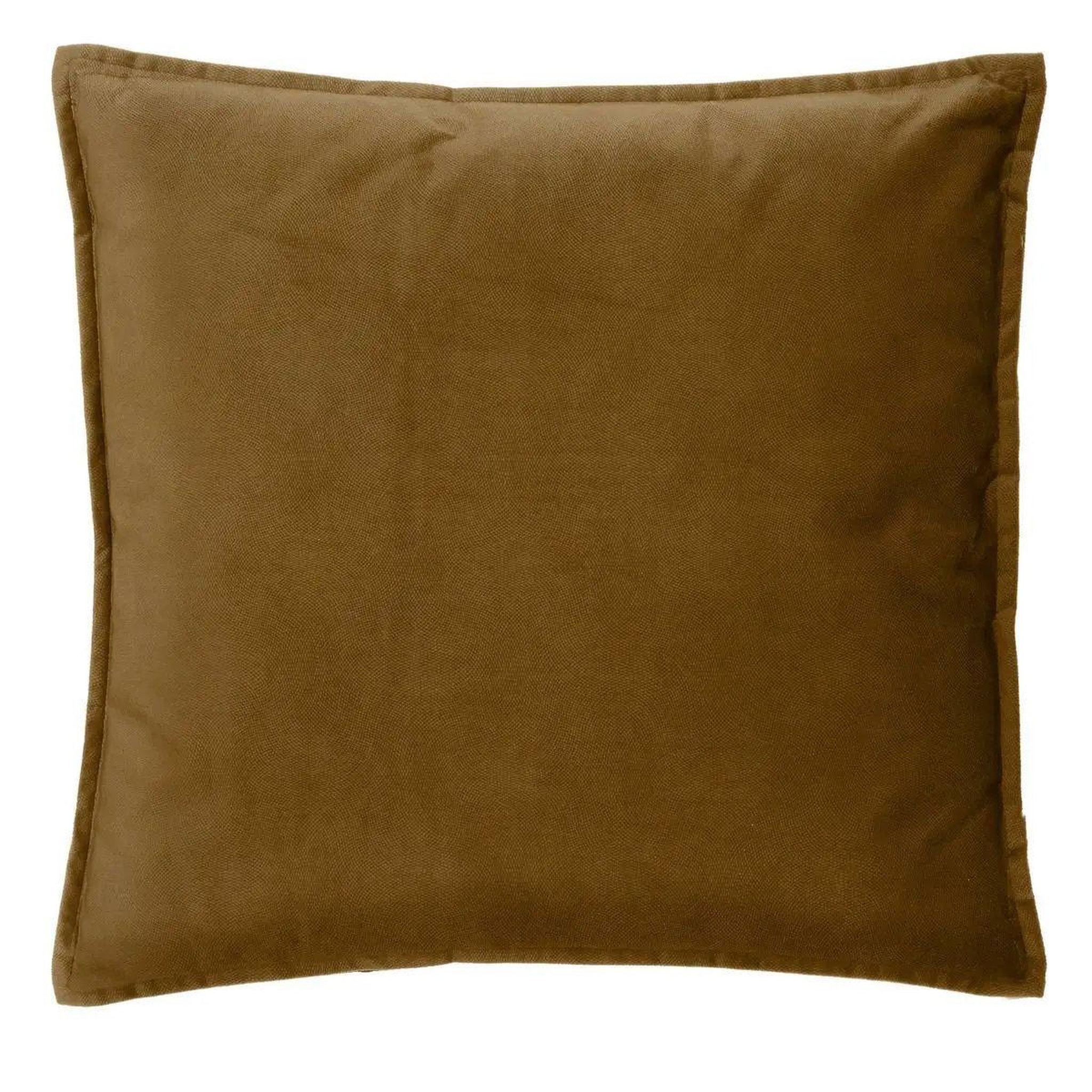 ATMOSPHERA Coussin déhoussable  lilou  45x45cm mordoré
