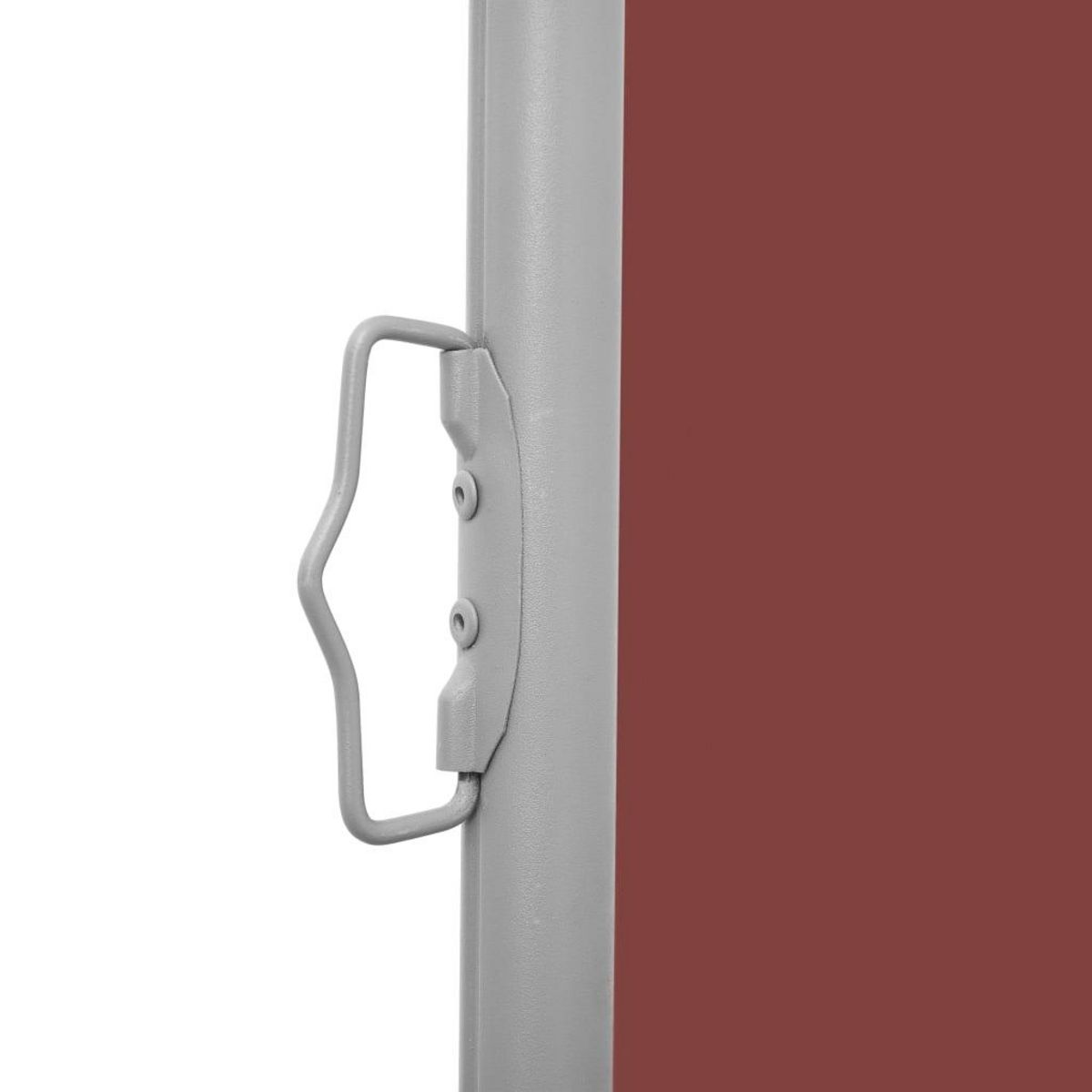 VIDAXL Auvent lateral retractable de patio 140x1200 cm Marron