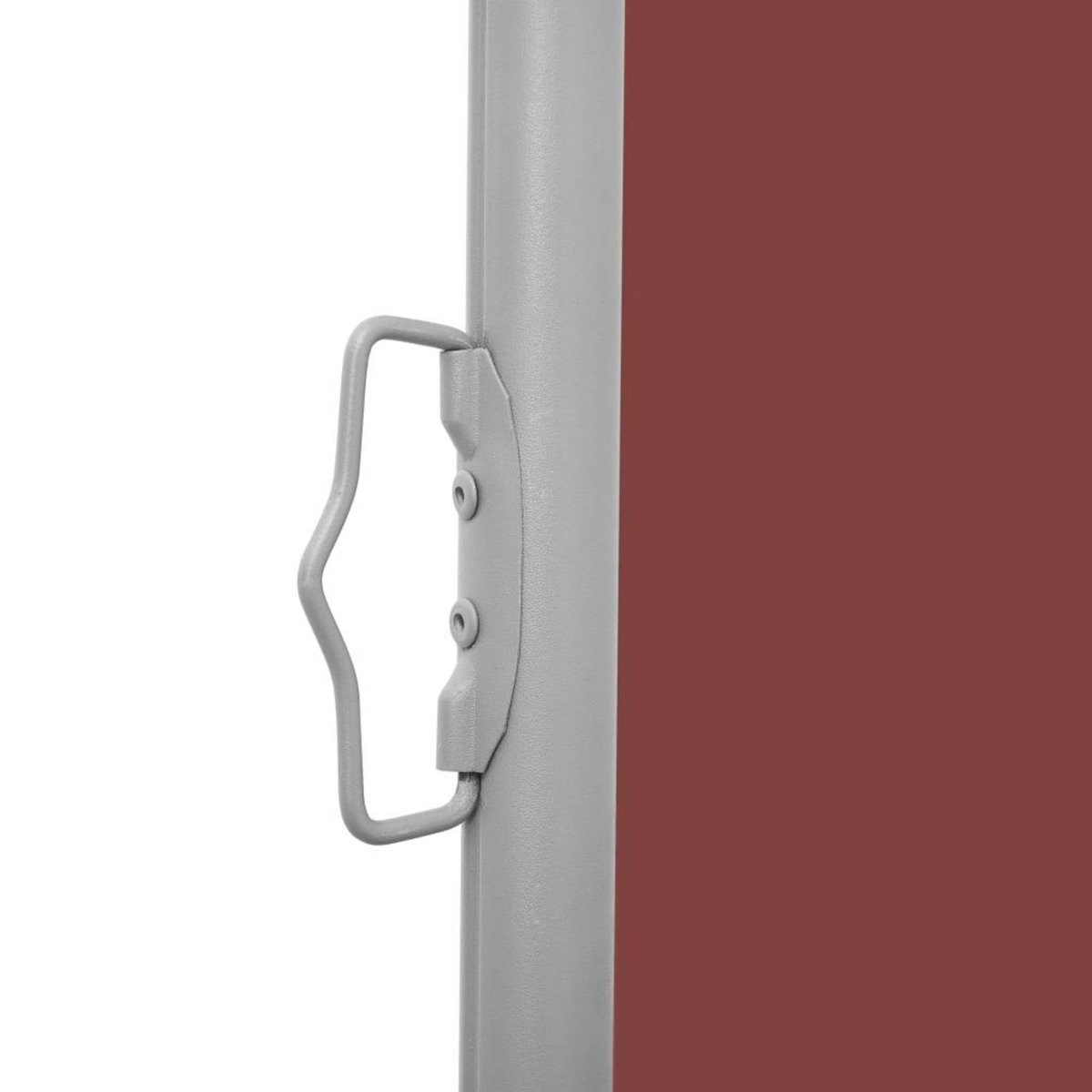 VIDAXL Auvent lateral retractable de patio 140x1200 cm Marron