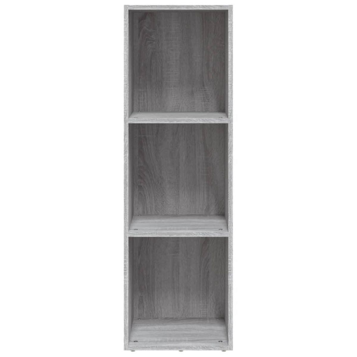 VIDAXL Bibliotheque/Meuble TV sonoma gris 36x30x114 cm bois ingenierie