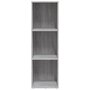 Voir la diapositive 4 : VIDAXL Bibliotheque/Meuble TV sonoma gris 36x30x114 cm bois ingenierie
