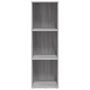 Voir la diapositive 4 : VIDAXL Bibliotheque/Meuble TV sonoma gris 36x30x114 cm bois ingenierie