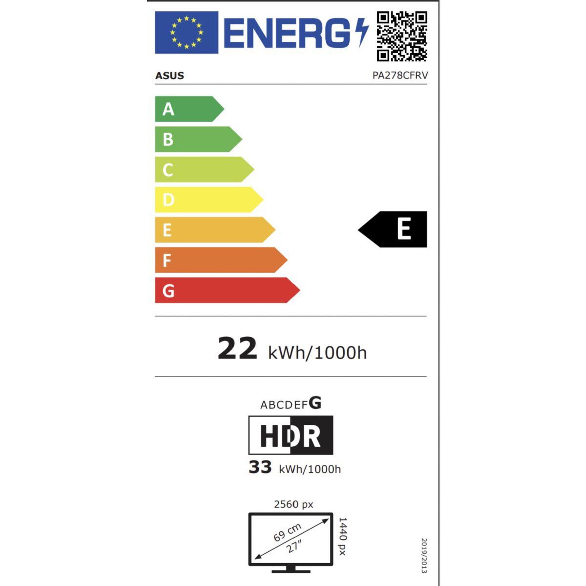 Voir la diapositive 6 : ASUS Ecran proart pa278cfrv 27  ips wled qhd 100 hz hdr