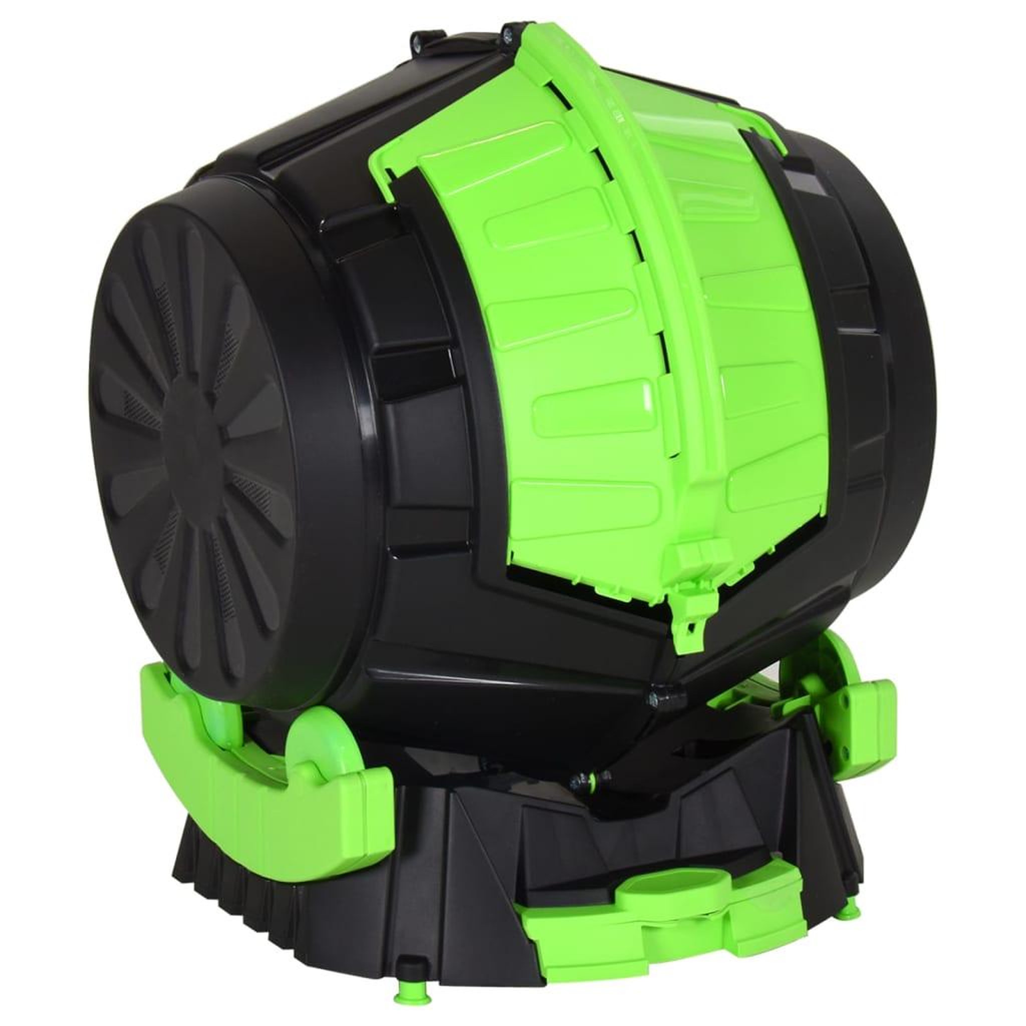 Voir la diapositive 3 : VIDAXL Composteur a tambour 49,5x44,5x57 cm 50 L
