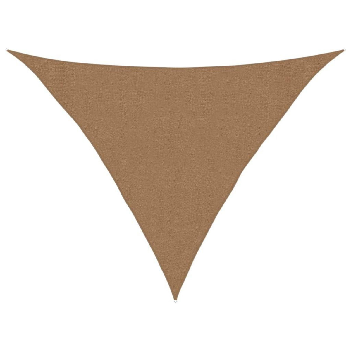 VIDAXL Voile d'ombrage 160 g/m^2 Taupe 3x3x4,2 m PEHD