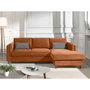 Voir la diapositive 2 : LISA DESIGN Brooke - canapé d'angle droit - convertible avec coffre - 4 places - en velours