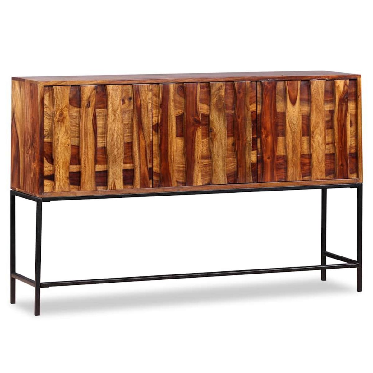 VIDAXL Buffet Bois massif 120x30x80 cm