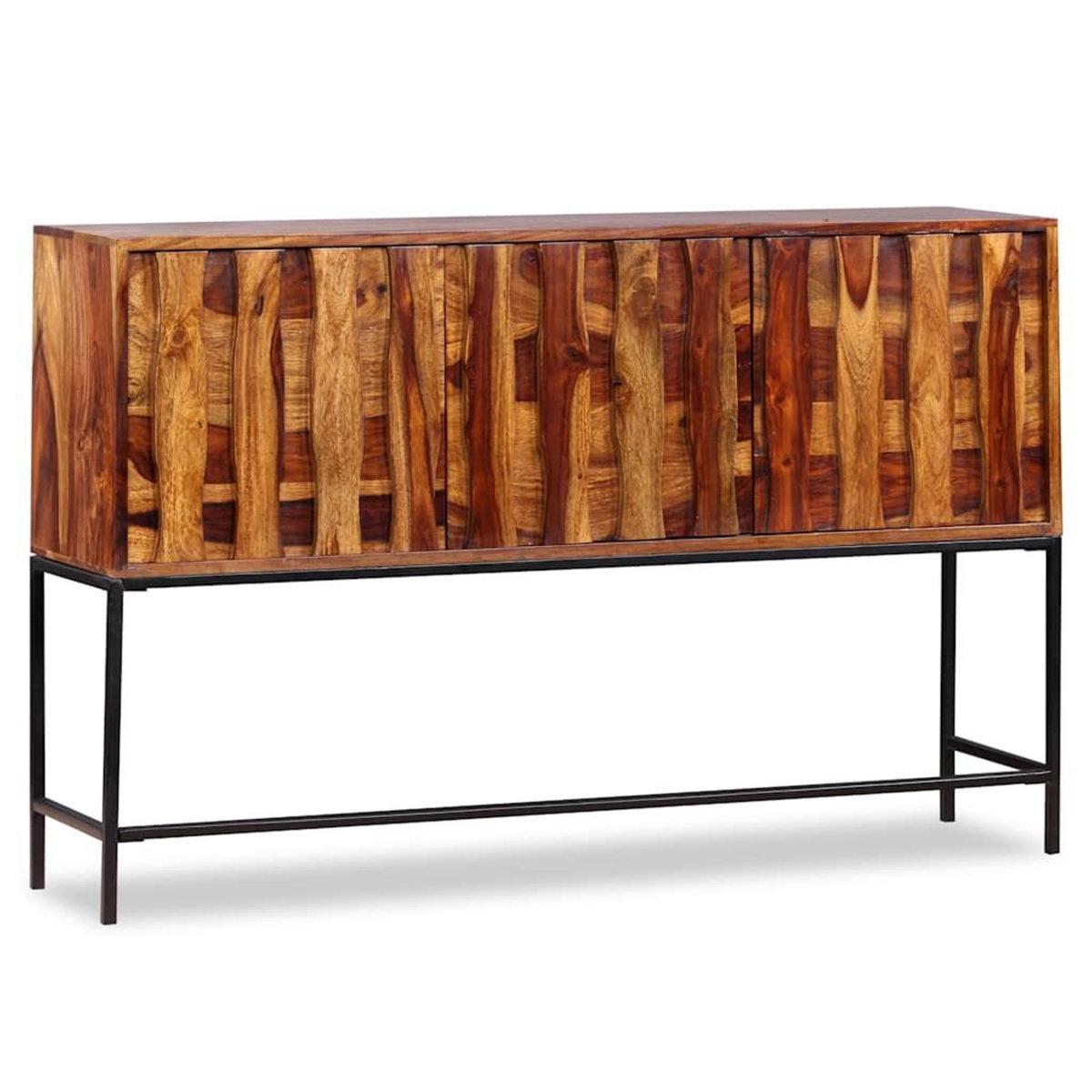VIDAXL Buffet Bois massif 120x30x80 cm