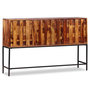 Voir la diapositive 2 : VIDAXL Buffet Bois massif 120x30x80 cm