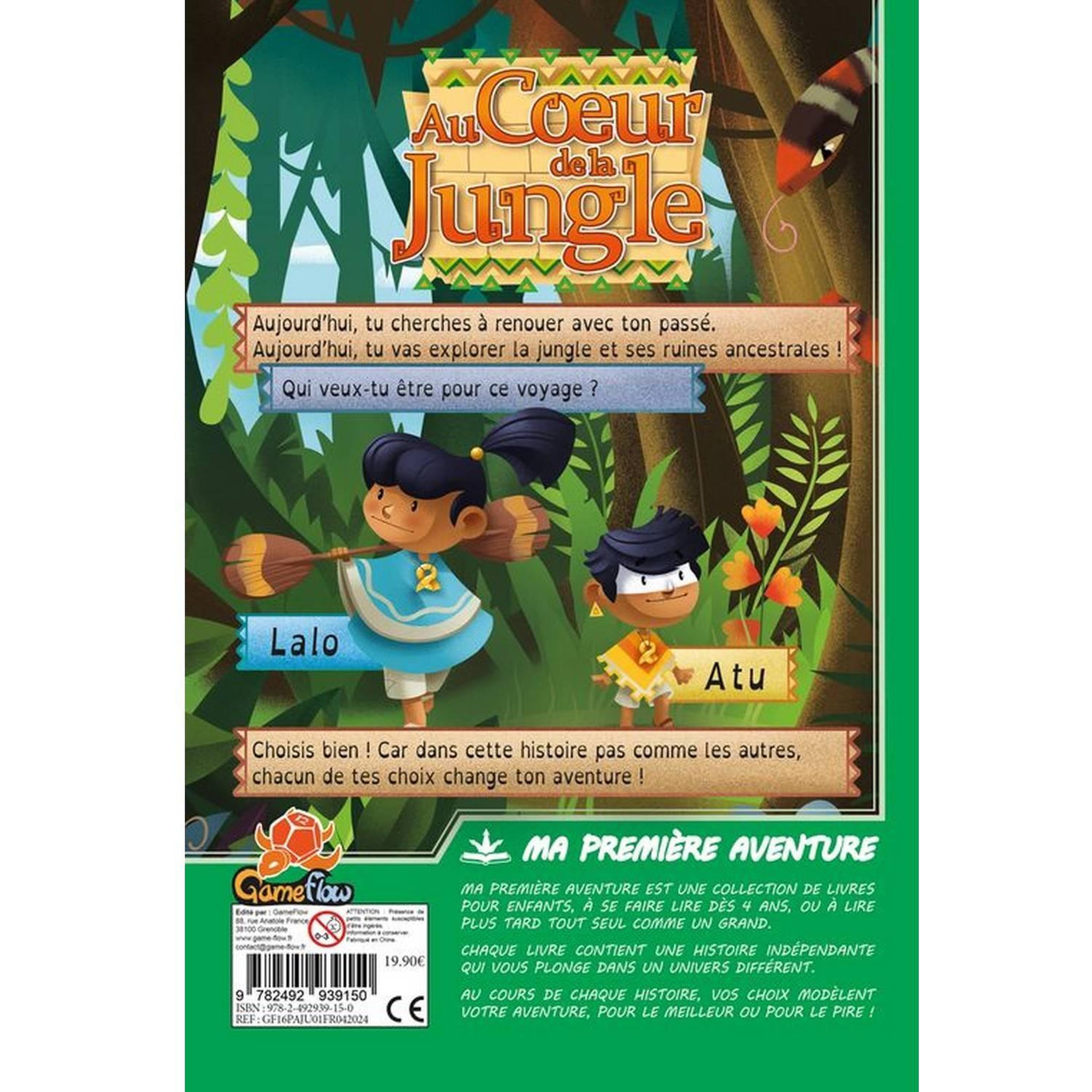 Voir la diapositive 5 : GAME FLOW Jeu de stratégie Gameflow Ma première aventure Au cœur de la Jungle