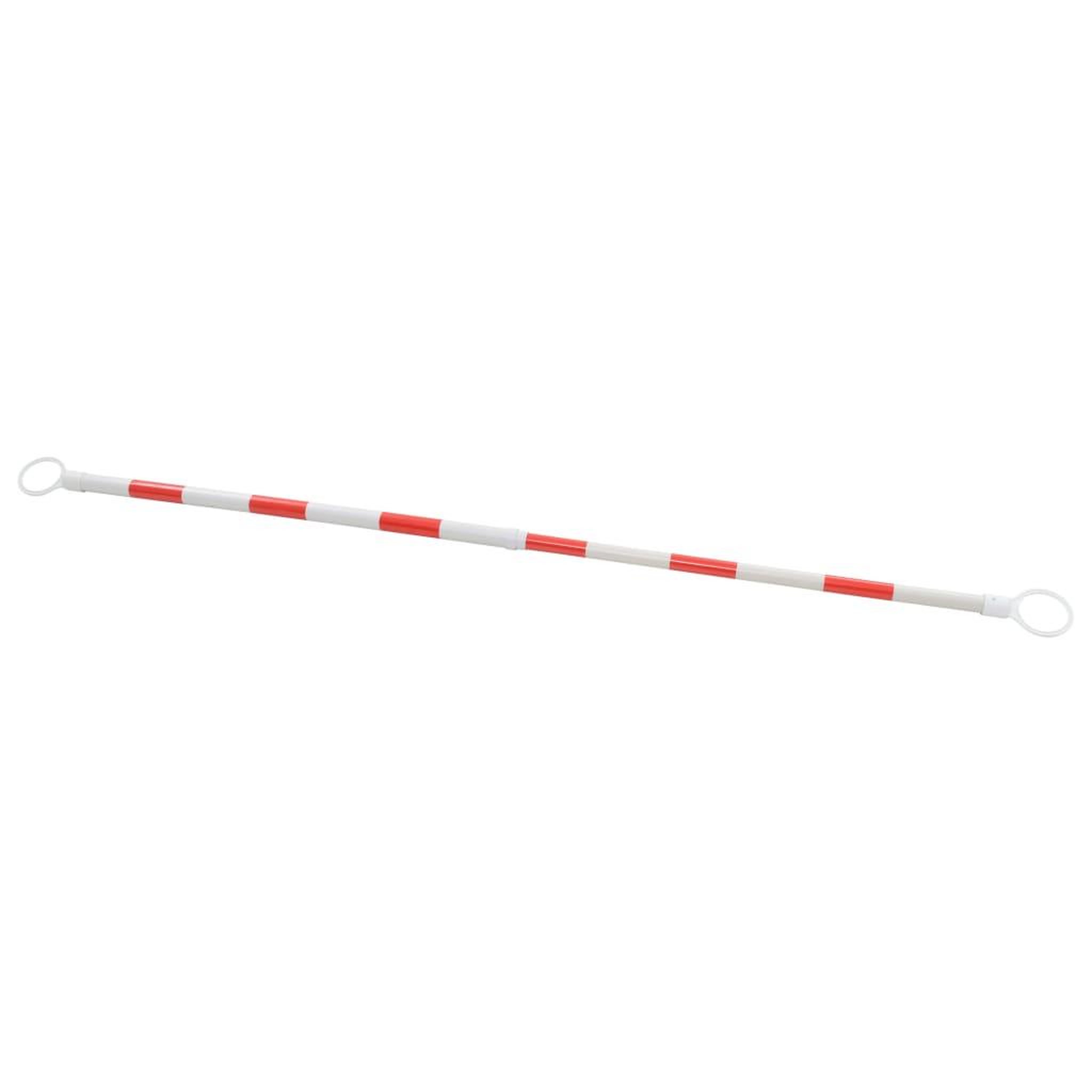 Voir la diapositive 3 : VIDAXL Barre retractable pour cones 2 pcs Plastique 116-197 cm