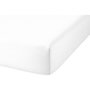 Voir la diapositive 1 : Home collection Drap housse de coton-bambou - blanc