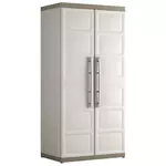Keter Keter Armoire a etageres Excellence XL Beige et taupe 182 cm