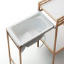 Voir la diapositive 2 : WEBABY Table à Langer avec Baignoire en bois LILO