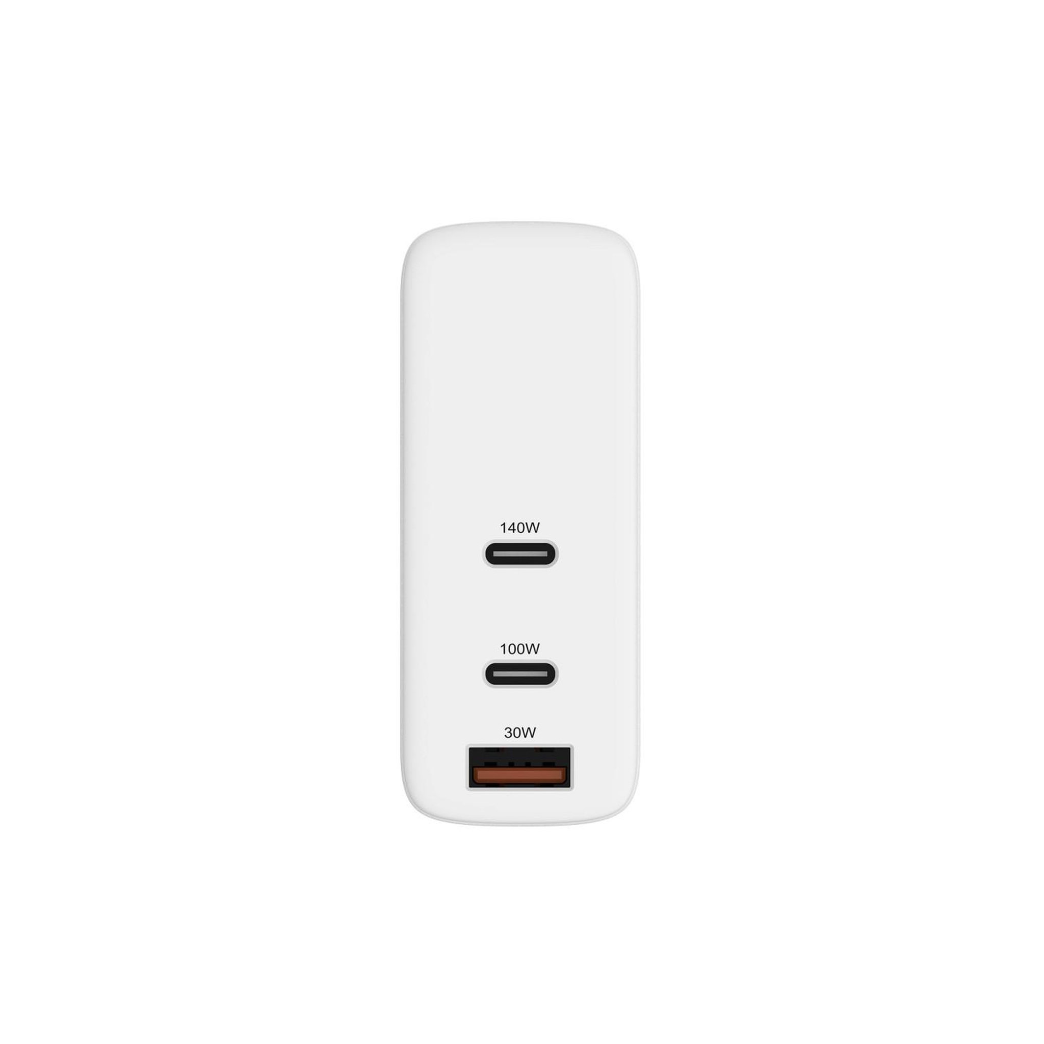 Voir la diapositive 3 : HYPER HYPER HJG140WW chargeur d'appareils mobiles Universel Blanc Secteur Charge rapide Intérieure