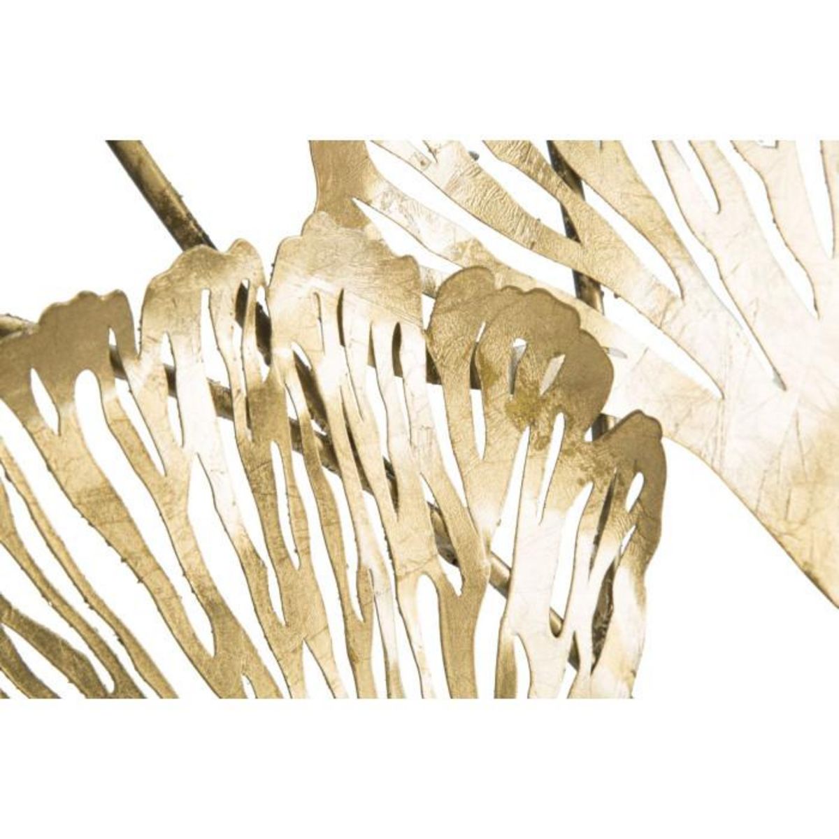 Paris Prix Décoration Murale Verticale en Métal  Iris  101cm Or