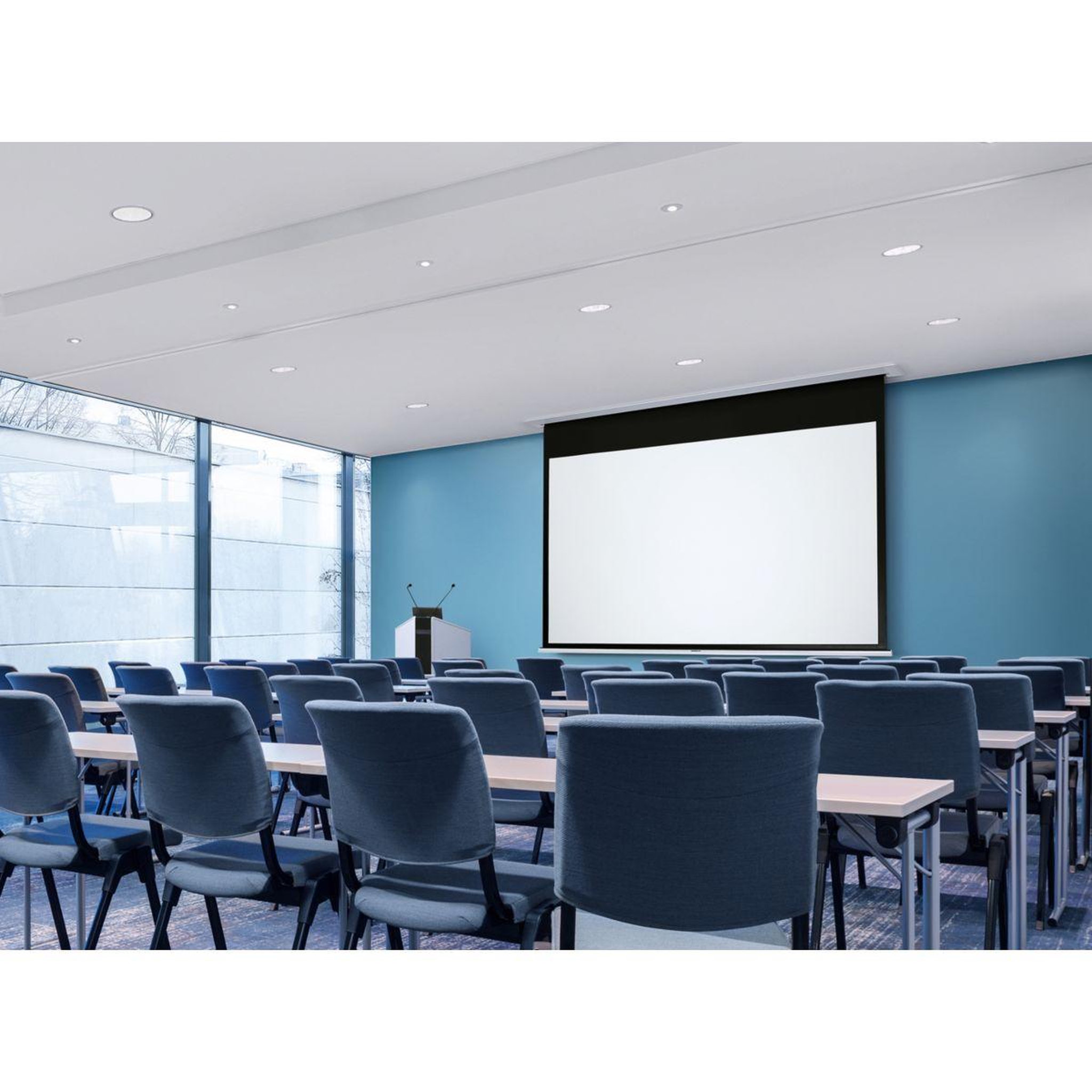 Voir la diapositive 5 : LUMENE Ecran de projection show place hd 400 c