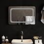 Voir la diapositive 3 : VIDAXL Miroir de salle de bain a LED 60x40 cm