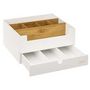 Voir la diapositive 2 : FIVE Organiseur 1 Tiroir  Natureo  26cm Blanc